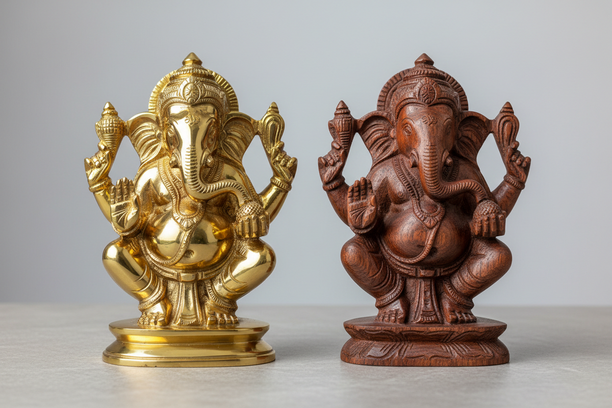Brass or Wooden Idols: Which Should You Choose?