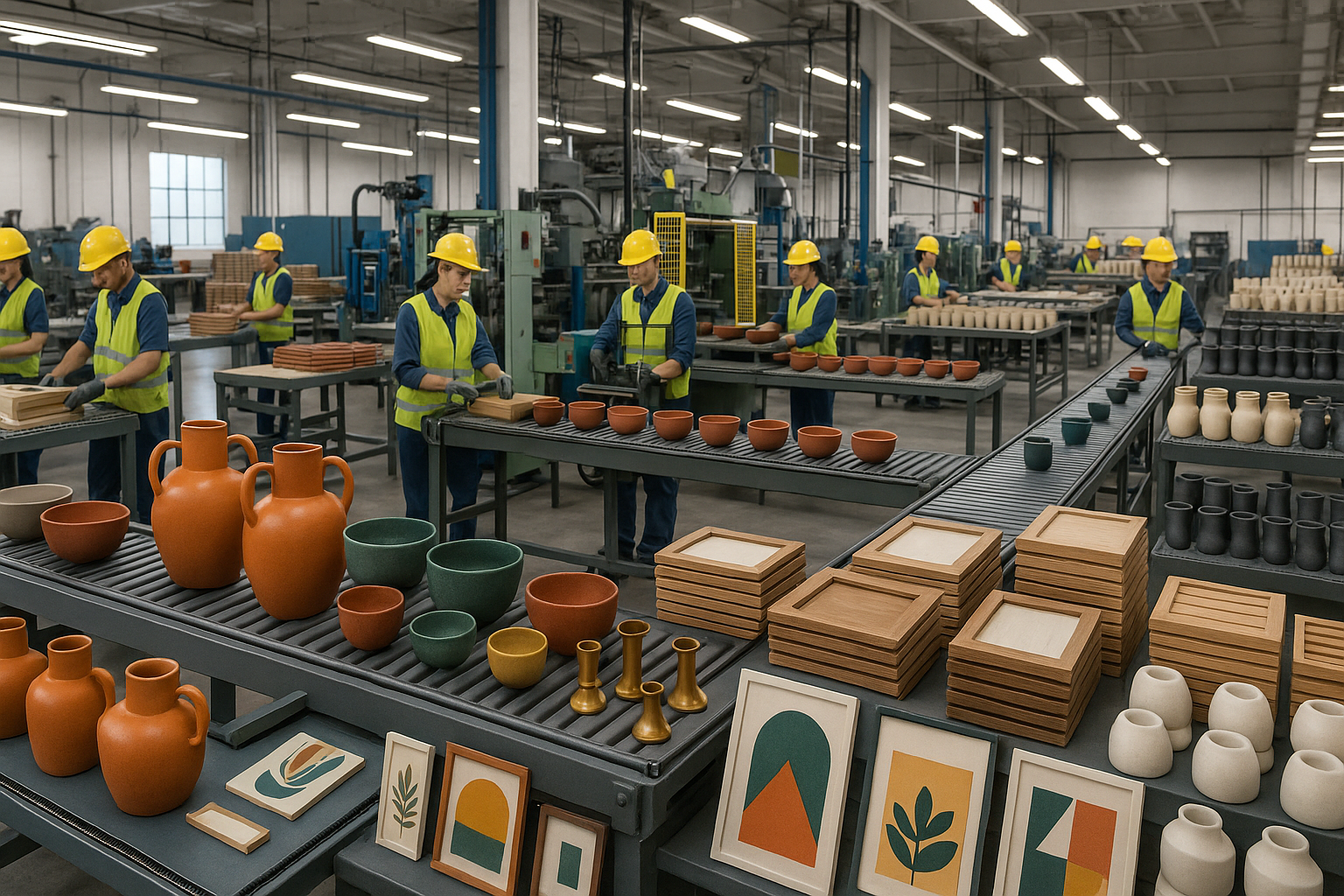 bulk manufacturing of home decor