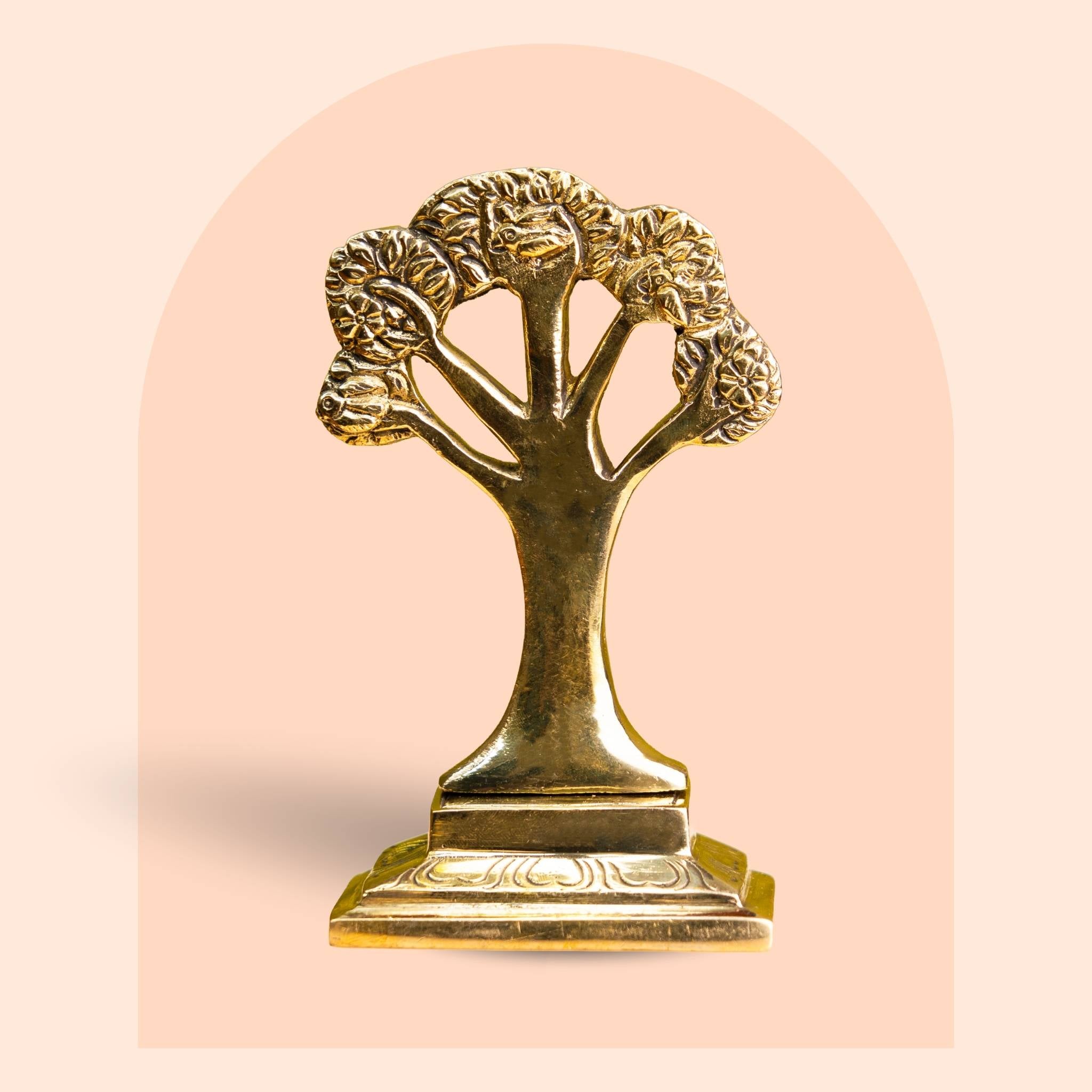 Brass Wish-Fulfilling Kalpavriksha Tree for Home & Vastu