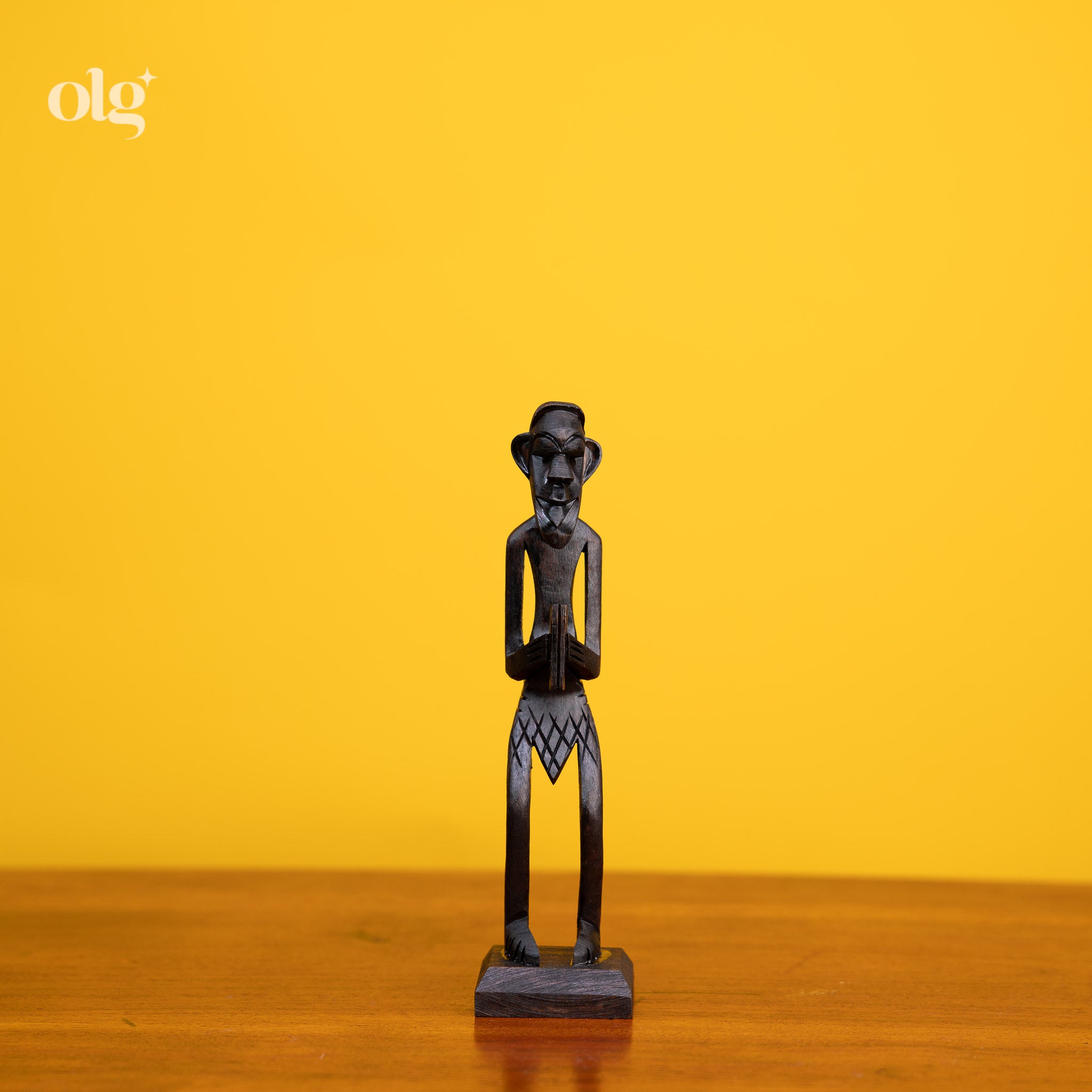 African Tribal Figurines Showpiece (Set of 7 )