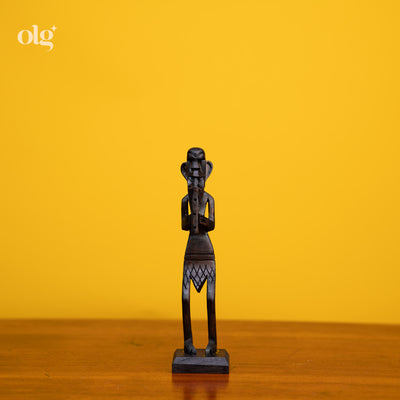 African Tribal Figurines Showpiece (Set of 7 )